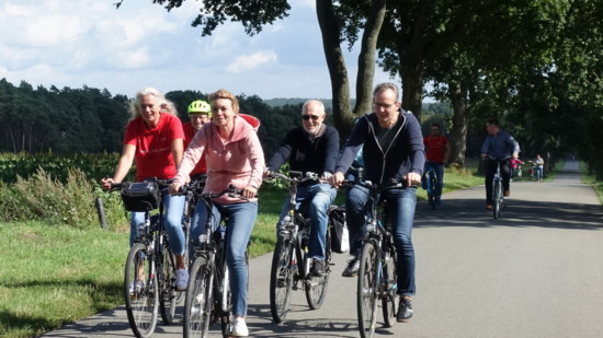 SPD Ostheide Sommer Spezial Fahrradsternfahrt